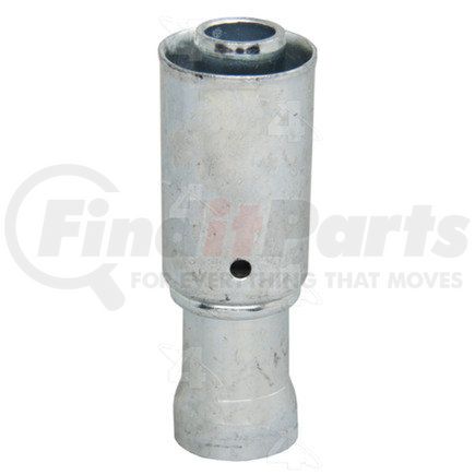 18130 by FOUR SEASONS - Braze-On Hose Connector (outer), Steel, Reduced Diameter Beadlock A/C Fitting