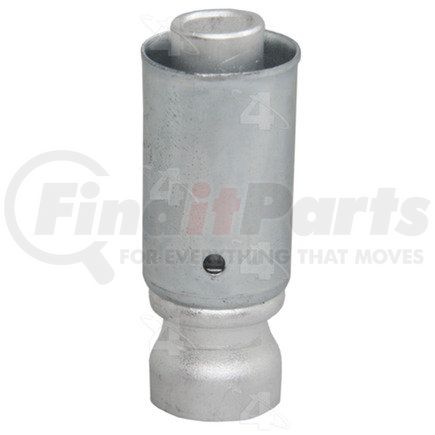 18237 by FOUR SEASONS - Braze-On Hose Connector (outer), Aluminum, Reduced Diameter Beadlock A/C Fitting