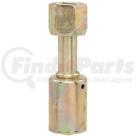 18408 by FOUR SEASONS - Straight Female Flare A/C Fitting