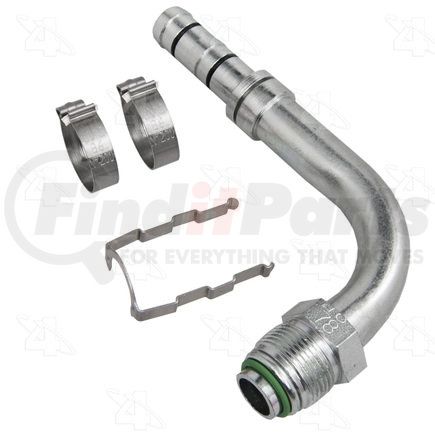 19130 by FOUR SEASONS - EZ Clip 90° Male O-Ring Hose Repair Fitting Kit