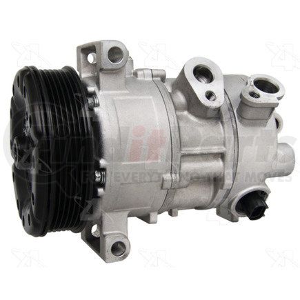 158301 by FOUR SEASONS - New Nippondenso 5SE12C Compressor w/ Clutch