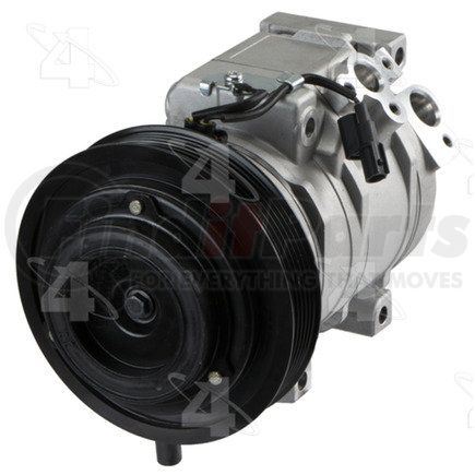 158335 by FOUR SEASONS - New Nippondenso 10SR15C Compressor w/ Clutch