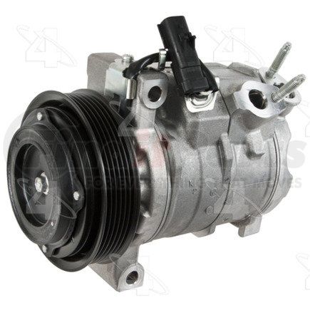 158340 by FOUR SEASONS - New Nippondenso 10SR17C Compressor w/ Clutch