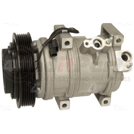 158334 by FOUR SEASONS - New Nippondenso 10SR17C Compressor w/ Clutch