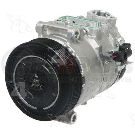 158375 by FOUR SEASONS - New Nippondenso 7SEU17C Compressor w/ Clutch