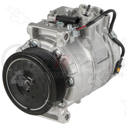 158376 by FOUR SEASONS - New Nippondenso 7SEU17C Compressor w/ Clutch