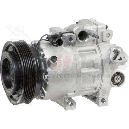 158372 by FOUR SEASONS - New Halla HCC-VS16 Compressor w/ Clutch