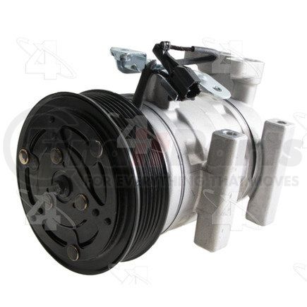 158485 by FOUR SEASONS - New York-Diesel Kiki-Zexel-Seltec DKV10R Compressor w/ Clutch