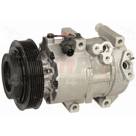 158396 by FOUR SEASONS - New Halla HCC-DVE16 Compressor w/ Clutch