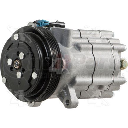 158529 by FOUR SEASONS - New York Diesel Kiki DCV11G Compressor w/ Clutch