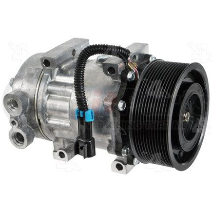 158533 by FOUR SEASONS - New Sanden/Sankyo SD7H15 Compressor w/ Clutch