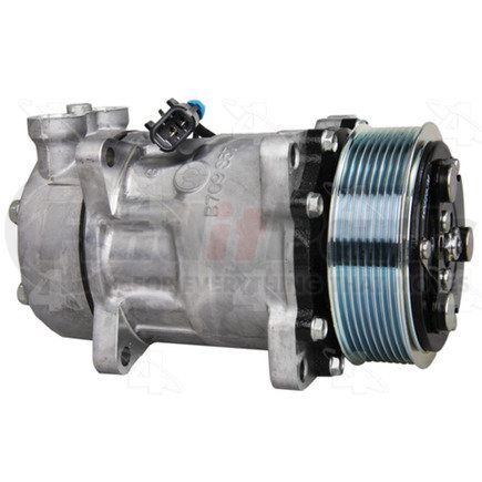 158552 by FOUR SEASONS - New Sanden/Sankyo SD7H15 Compressor w/ Clutch