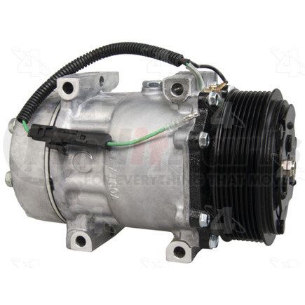 158573 by FOUR SEASONS - New Sanden/Sankyo SD7H15 Compressor w/ Clutch