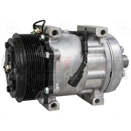 158574 by FOUR SEASONS - New Sanden/Sankyo SD7H15 Compressor w/ Clutch