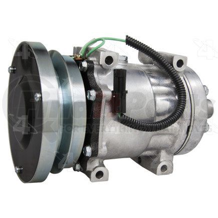 158575 by FOUR SEASONS - New Sanden/Sankyo SD7H15 Compressor w/ Clutch