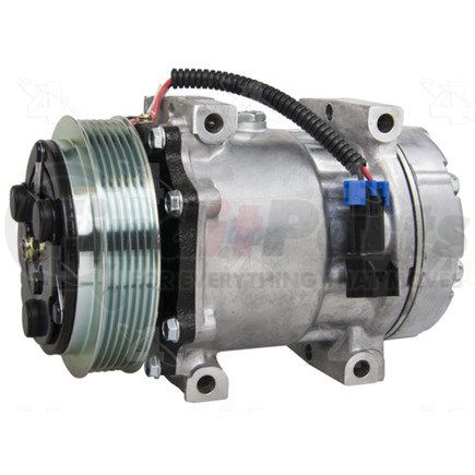 158576 by FOUR SEASONS - New Sanden/Sankyo SD7H15 Compressor w/ Clutch