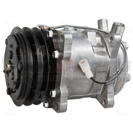 158585 by FOUR SEASONS - New Sanden/Sankyo SD5H11 Compressor w/ Clutch