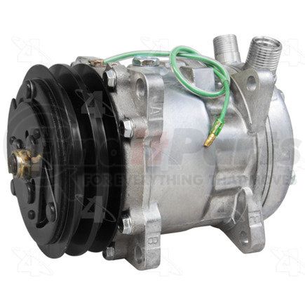 158587 by FOUR SEASONS - New Sanden/Sankyo SD505 Compressor w/ Clutch