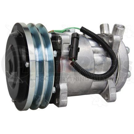 158588 by FOUR SEASONS - New Sanden/Sankyo SD7H15 Compressor w/ Clutch