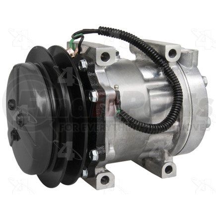 158580 by FOUR SEASONS - New Sanden/Sankyo SD7H15 Compressor w/ Clutch