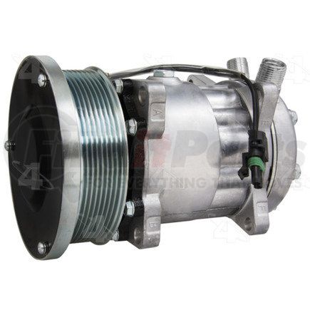 158593 by FOUR SEASONS - New Sanden/Sankyo SD7H15 Compressor w/ Clutch