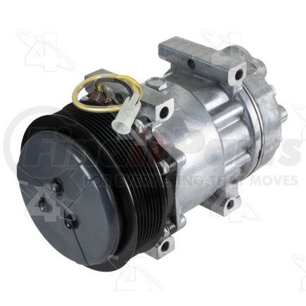 158594 by FOUR SEASONS - New Sanden/Sankyo SD7H15 Compressor w/ Clutch