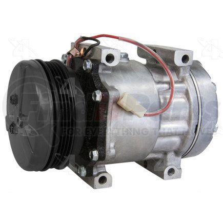 158595 by FOUR SEASONS - New Sanden/Sankyo SD7H15 Compressor w/ Clutch