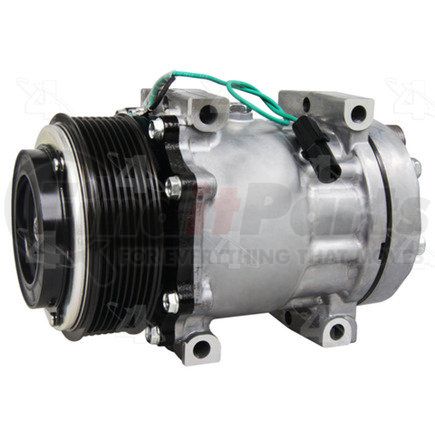 158598 by FOUR SEASONS - New Sanden/Sankyo SD7H15 Compressor w/ Clutch