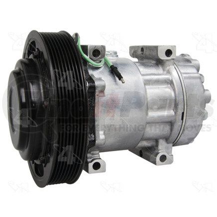 158589 by FOUR SEASONS - New Sanden/Sankyo SD7H15 Compressor w/ Clutch