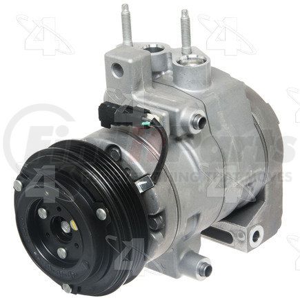 158664 by FOUR SEASONS - New Diesel Kiki DKS20 Compressor w/ Clutch