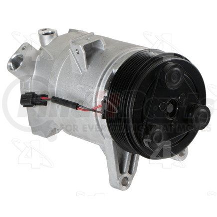 158667 by FOUR SEASONS - New York-Diesel Kiki-Zexel-Seltec DKS17D Compressor w/ Clutch