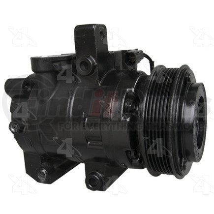 167661 by FOUR SEASONS - Reman York-Diesel Kiki-Zexel-Seltec DKS17DS Compressor w/ Clutch