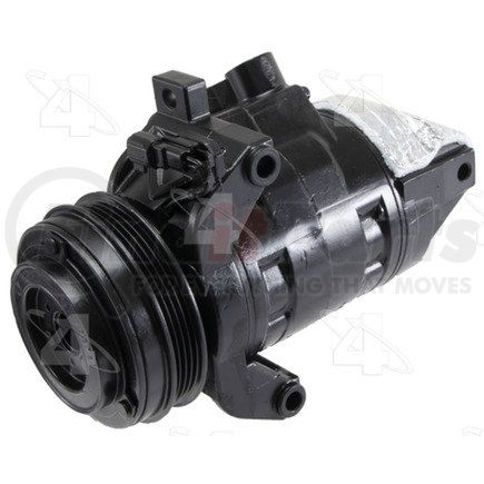 167665 by FOUR SEASONS - Reman York-Diesel Kiki-Zexel-Seltec DKS20 Compressor w/ Clutch