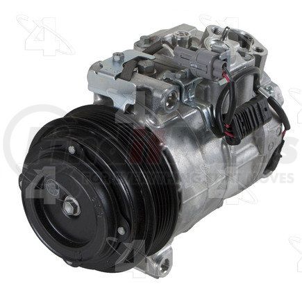 168322 by FOUR SEASONS - New Nippondenso 6SBU16C Compressor w/ Clutch