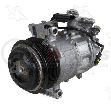 168324 by FOUR SEASONS - New Nippondenso 6SAS14C Compressor w/ Clutch