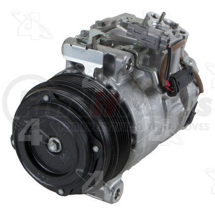 168326 by FOUR SEASONS - New Nippondenso 6SBU16C Compressor w/ Clutch