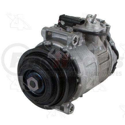 168327 by FOUR SEASONS - New Nippondenso 7SE16C Compressor w/ Clutch