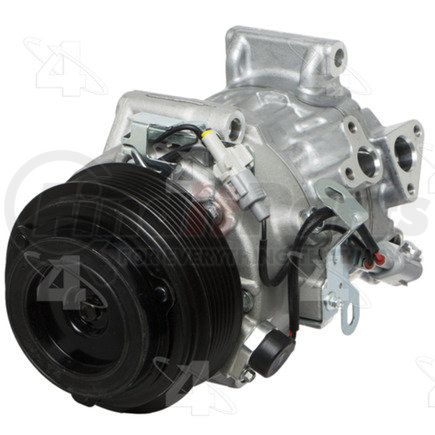 168348 by FOUR SEASONS - New Nippondenso 7SAS17C Compressor w/ Clutch