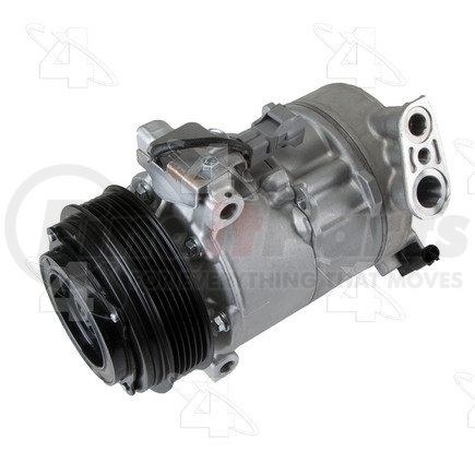 168376 by FOUR SEASONS - New Nippondenso 6SBU14 Compressor w/ Clutch