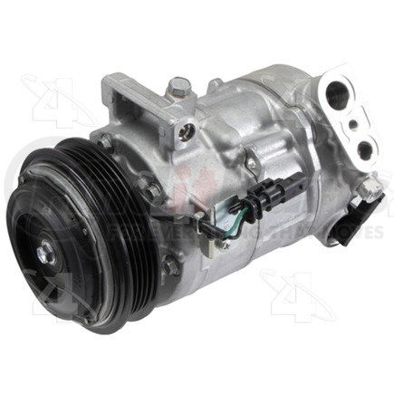 168377 by FOUR SEASONS - New Nippondenso 6SAS14C Compressor w/ Clutch