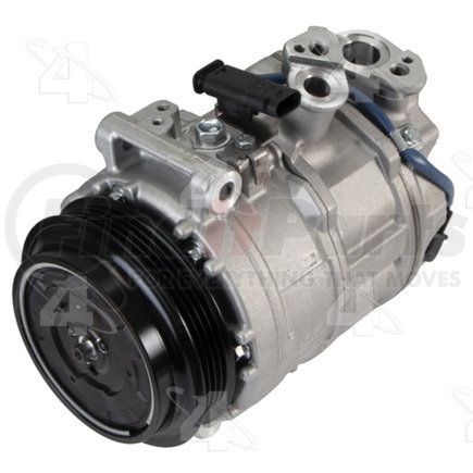 168382 by FOUR SEASONS - New Nippondenso 7SES17C Compressor w/ Clutch