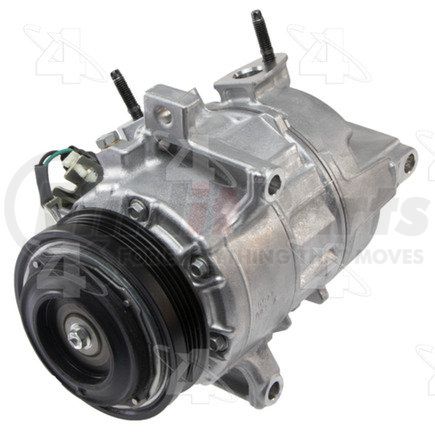 168386 by FOUR SEASONS - New Nippondenso 7SAS17C Compressor w/ Clutch