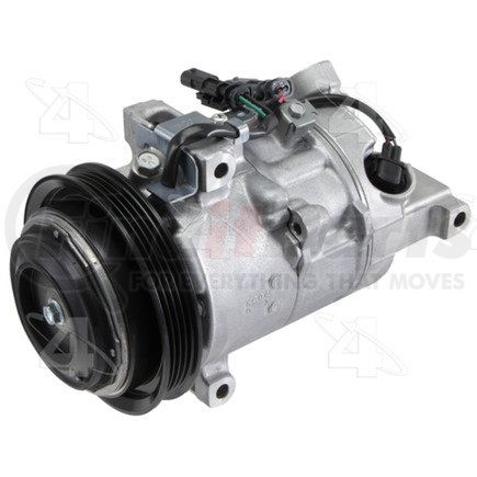 168378 by FOUR SEASONS - New Nippondenso 6SBU14 Compressor w/ Clutch