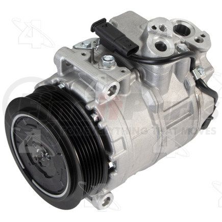 168380 by FOUR SEASONS - New Nippondenso 7SES17C Compressor w/ Clutch