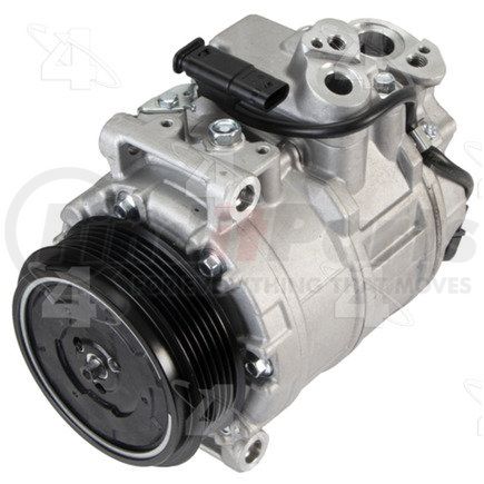 168381 by FOUR SEASONS - New Nippondenso 7SES17C Compressor w/ Clutch