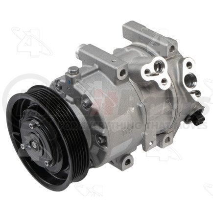 168393 by FOUR SEASONS - New Halla HCC-DVE16 Compressor w/ Clutch