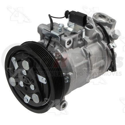 168388 by FOUR SEASONS - New Nippondenso 6SAS14C Compressor w/ Clutch