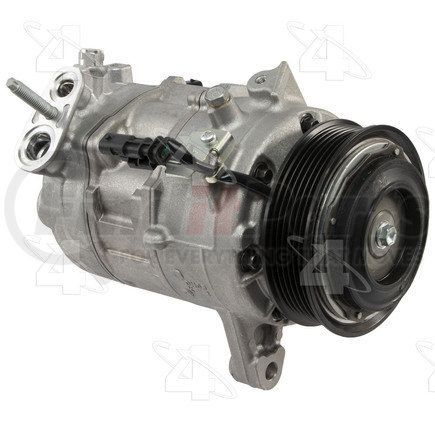 168398 by FOUR SEASONS - New Nippondenso 7SAS17C Compressor w/ Clutch