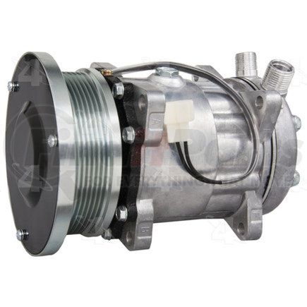 168512 by FOUR SEASONS - New Sanden/Sankyo SD7H15 Compressor w/ Clutch