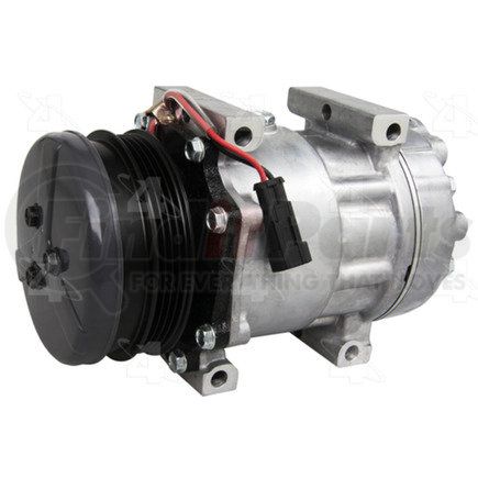 168514 by FOUR SEASONS - New Sanden/Sankyo SD7H15 Compressor w/ Clutch